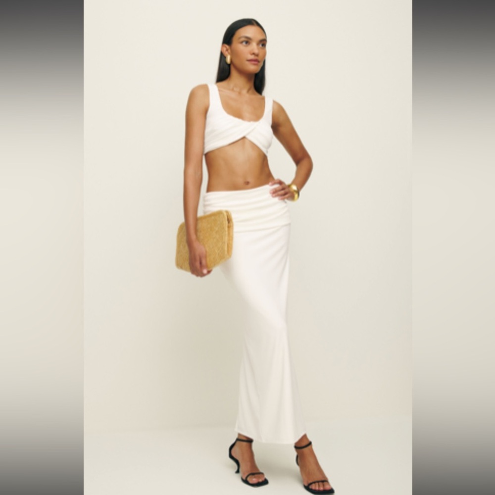 Eleni Knit 2 piece reformation NWT